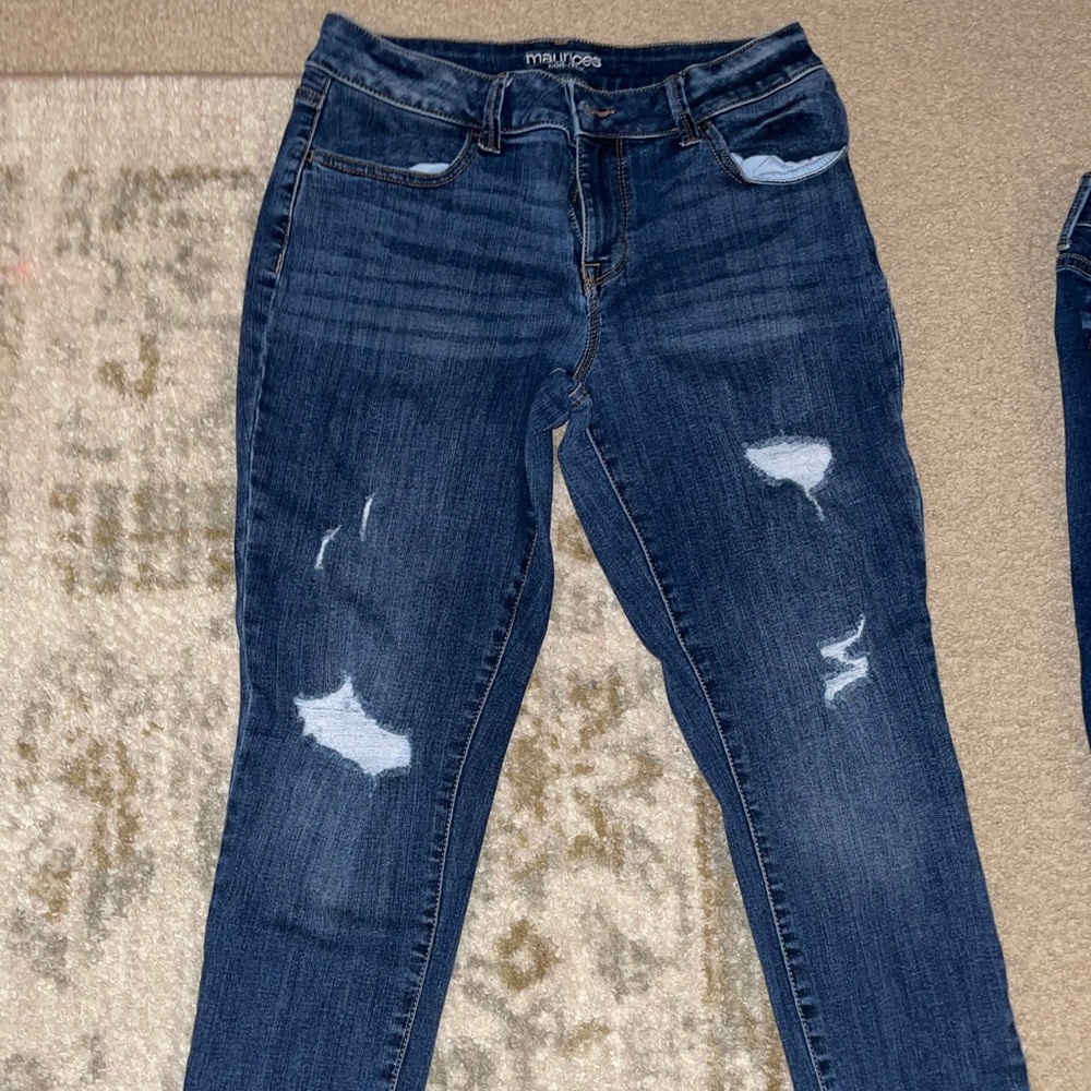 Mid ris Maurice’s jeans